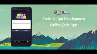 Android Studio Tutorial - Online Quiz App Part 2 (Home Screen using Fragments) edmt dev