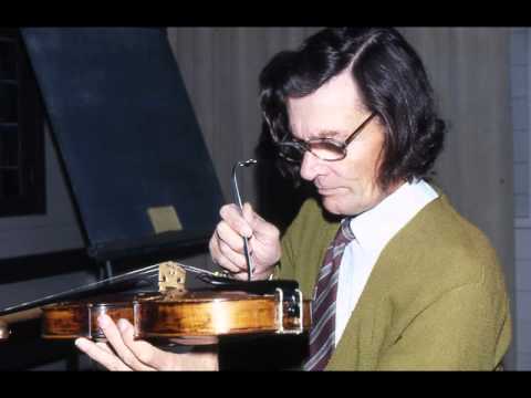 Violinist Heimo Haitto, J.S Bach Partitia in E (Prelude)