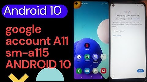 Samsung A11 Frp Bypass/Google Account Unlock Android 10 Q | Samsung A11 Frp Unlock New Security 2021