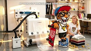 24-inch dual i1600 printheads + shaker machine in one complete set