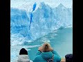 Desprendimiento en el Glaciar Perito Moreno