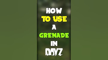 How to use a grenade in DayZ #shorts #dayz #howto