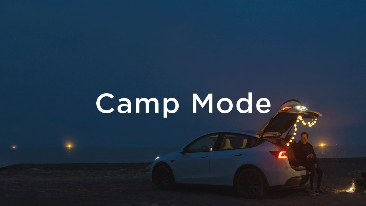 tesla inc  2022 Update  Discover: Camp Mode