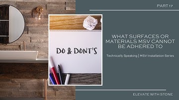 17. Surfaces/Materials MSV Can