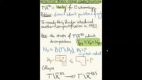 Mikala Ørsnes Jansen - The reductive Borel–Serre compactification as a model for the K-theory space