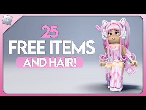 GET 11 NEW CUTE FREE ITEMS 🤩🥰😜 ROBLOX 