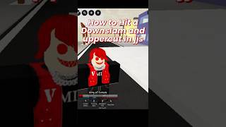 How to do a uppercut and downslam in jjs #jujutsushenanigans #roblox