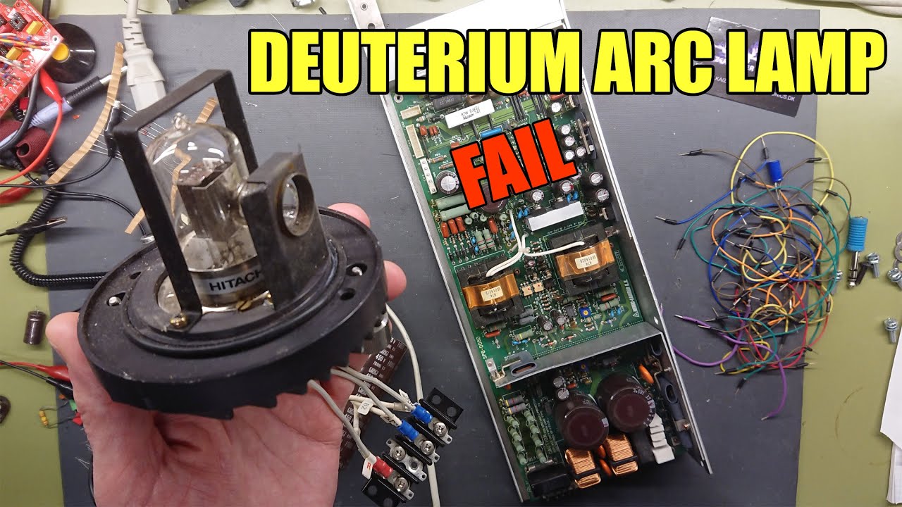 Deuterium UV Lamp Test [FAIL] and Theory YouTube