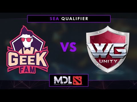 Geek Fam vs WG.U Game 2 - MDL 2017 SEA Qualifier: Semifinals - @LysanderXonora
