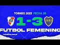 River Plate vs Boca Juniors: Fecha 05 Copa de la Liga Profesional Femenina YPF 2023