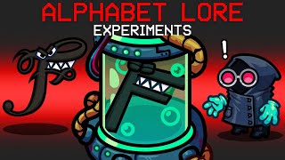 Alphabet Lore Experiment Mod in Among Us