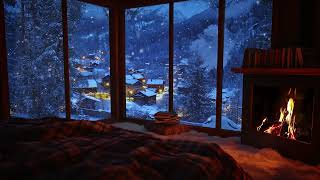 Endless Arctic Night: Peaceful Wind and Snow Sounds for Relaxation and Rest