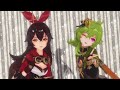 【原神/genshin impact】アンバー・コレイ/愛包ダンスホール【MMD】