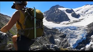 Der Weg über die Triftbrücke in die Trifthütte