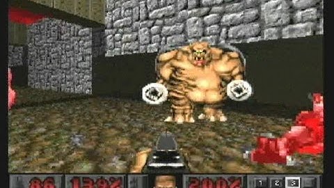 Doom (Playstation) - Map 15 (Spawning Vats)