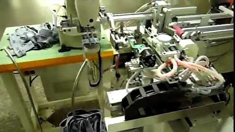 Automatic Computer controlled, Elastic Loop Joined Sewing Machine