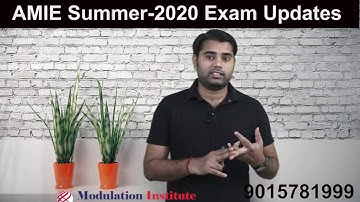 #AMIE Summer 2020 Exam Updates #Validation #AMIE Last date for exam form fill-up | 9015781999