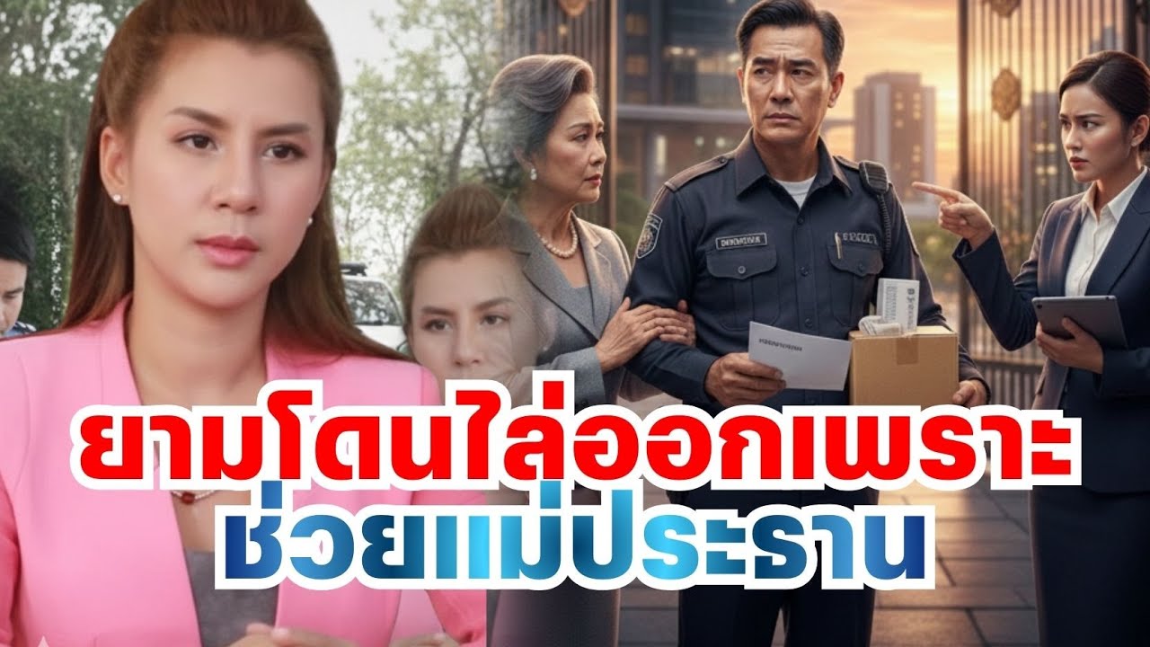ยามโดนไล่ออกเพราะช่วยเเม่ประธาน   ตาทิพย์  TA THIPHY