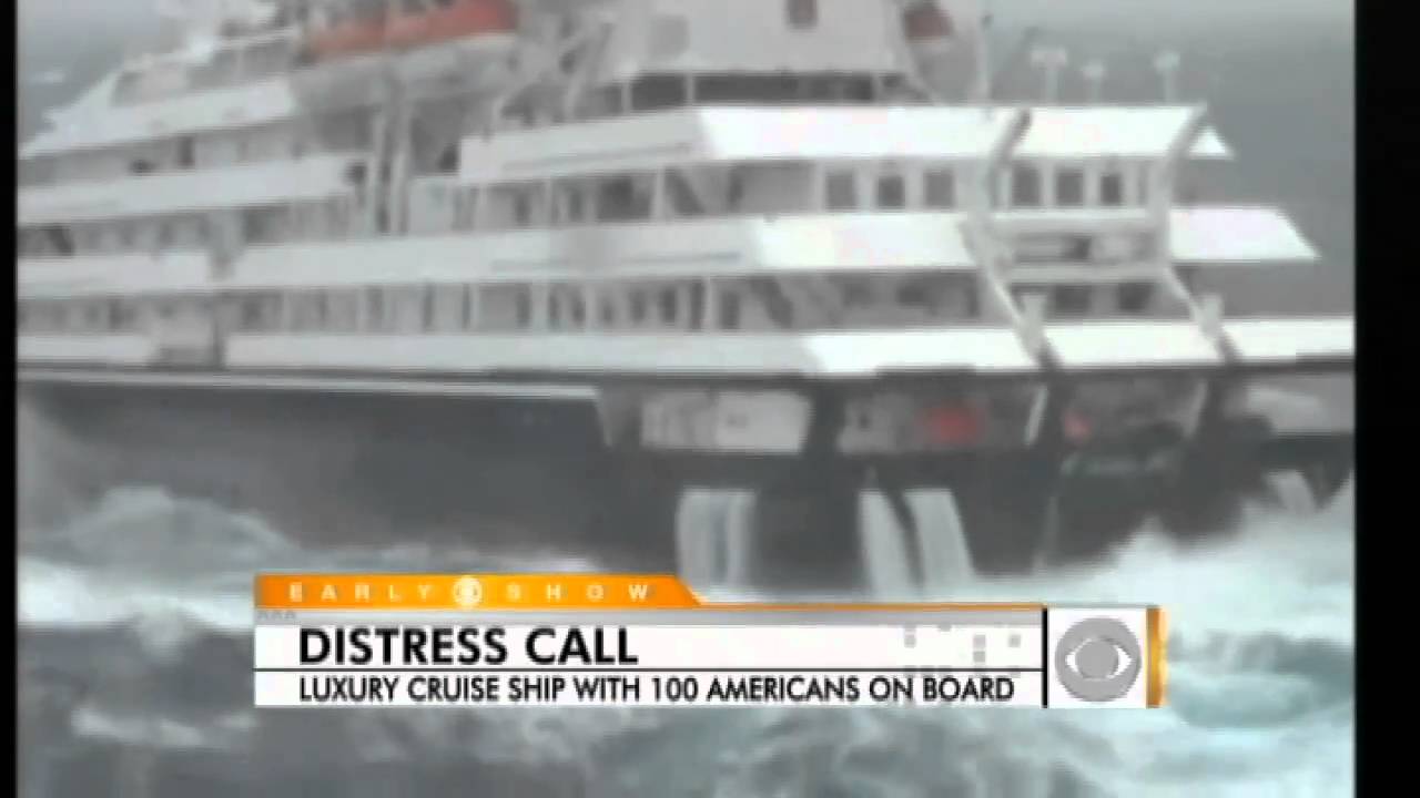 Luxury Ship Loses Power In Antarctic Youtube