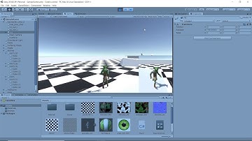 Unity 2018: Character idle, run and jump demo