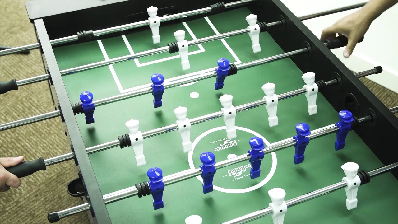 the Champion Tricks | German Table - Soccer STADIUM-XT YouTube Foosball by Carromco