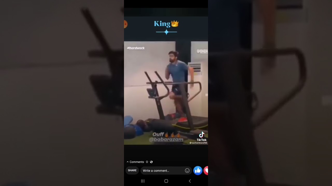 BABAR AZAM FITNESS🤩 RUNNING 