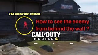 How to see the enemy from behind the wall in CODM ? | Call Of Duty Mobile Resimi