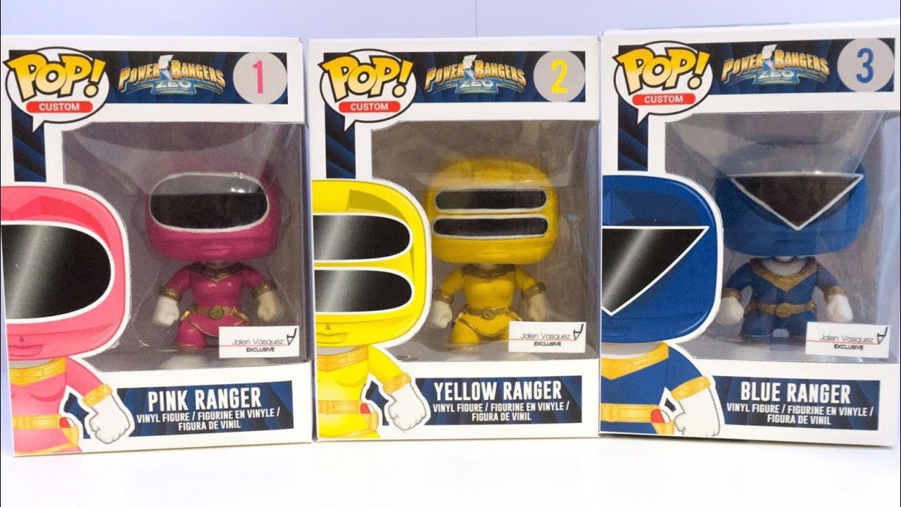 Power Rangers Zeo Funko Pops Coming in Early 2026 