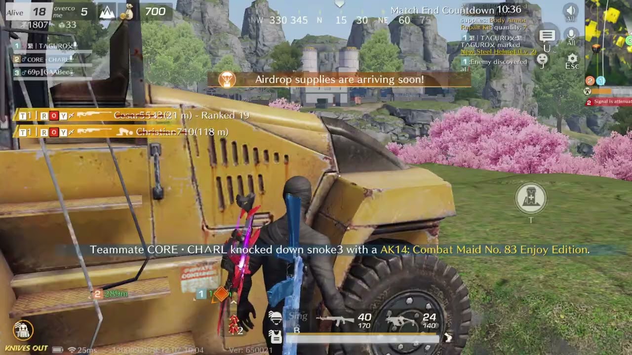 CG NAKA IGIT! "KNIVES OUT GAME"