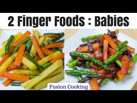 finger-foods-for-toddlers-2-ways-|-veggie-finger-food-for-kids-2-ways-|-veggie-sticks-4-kids-2-ways