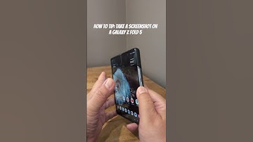 How To Tip: Take A Screenshot on A Galaxy Z Fold 5 #samsung #galaxyzfold5