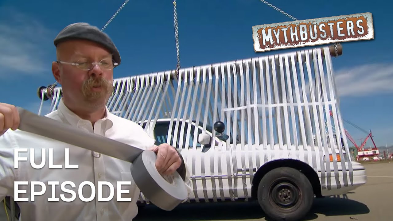 The Lethal Force of Lawnmowers - Mythbusters - S09 EP02 - Science Documentary