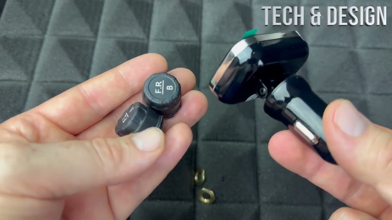 Jansite 2023 TPMS Tire Pressure Monitoring System Cigarette Lighter USB Port Unboxing / Manual