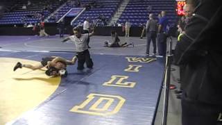 Luis Perez (Central) vs Kyle Randall (Newton North) LowellHoliday 20161228