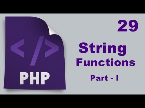 Php Tutorials in Urdu - 29 - String Functions - Part I (Words Counting)