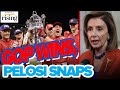 Pelosi SNAPS At Reporter, GOP TROUNCES Dems At Nats Park On Eve Of Shutdown Deadline