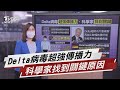 Delta病毒超強傳播力 科學家找到關鍵原因【TVBS說新聞】20210725