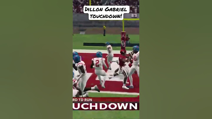 Dillon Gabriel finds the Endzone!