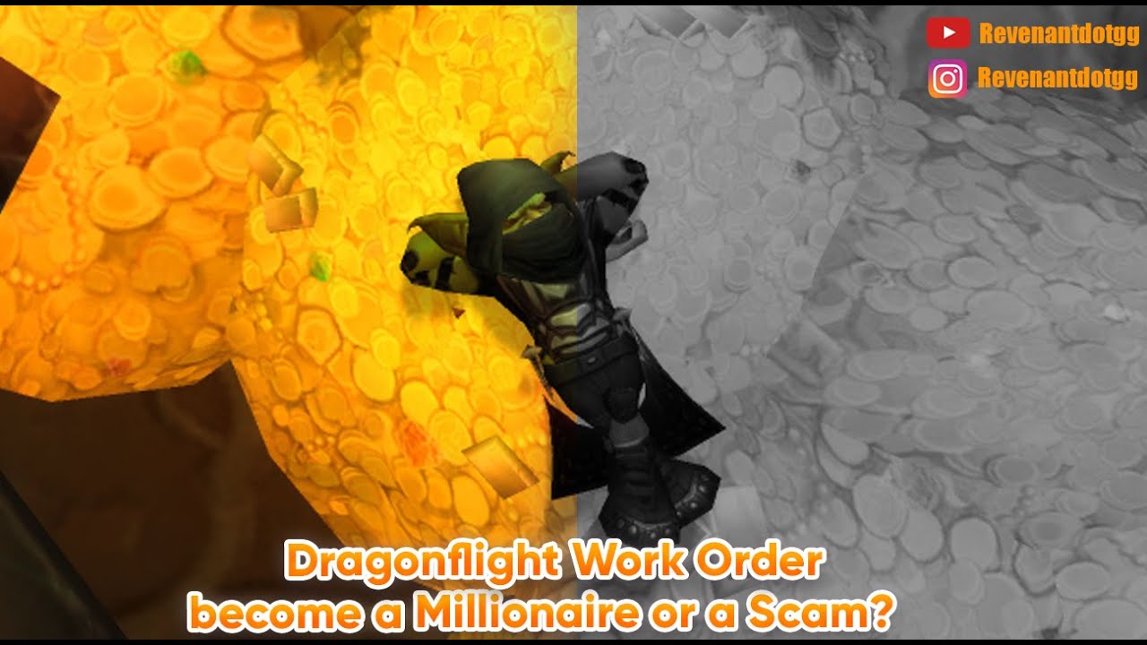 Dragonflight Work Order System - دراگون فلایت - YouTube