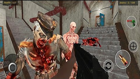 Zombie Evil Horror 4 - Shadow Target - Zombie FPS Shooting Game - Android GamePlay #6