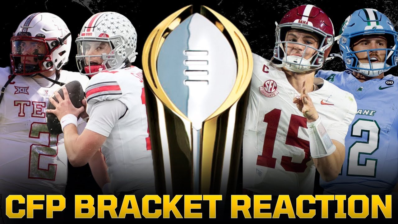 College Football Playoff Bracket REACTION | Miami Kicks Out Notre Dame ...