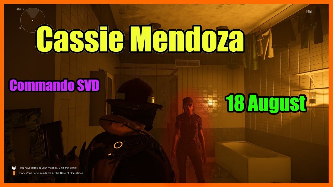 The Division 2 | Cassie Mendoza Update | Commando SVD