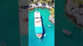 Ölüdeniz Tekne Turu - Ölüdeniz Drone Çekim - Fethiye Turkey #shorts