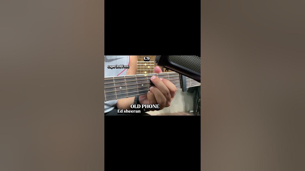Ed Sheeran-OLD PHONE|EASY CHORDS!!