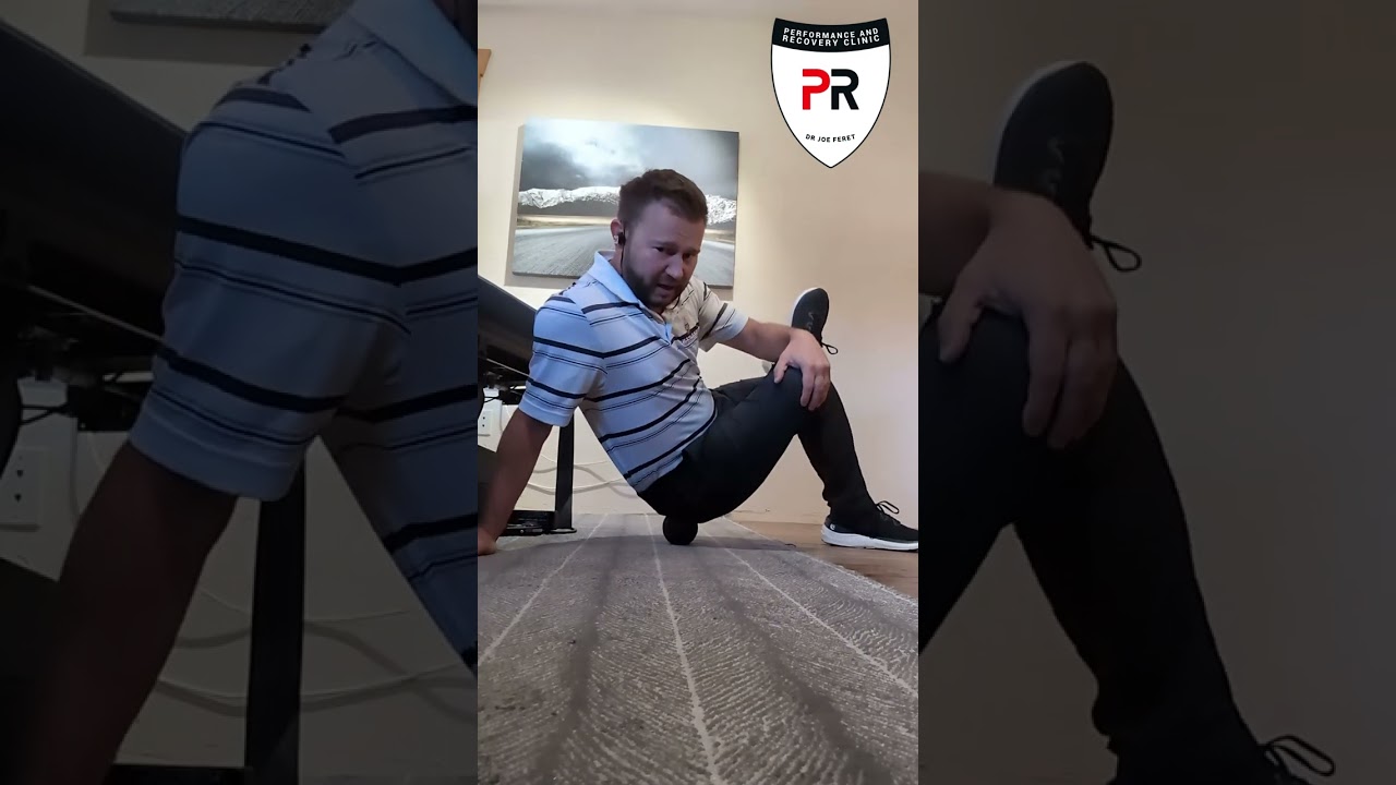 Figure 4s With a Ball: Glute Release for Hip Tightness, Buttock Pain and Sciatic-Type Tension