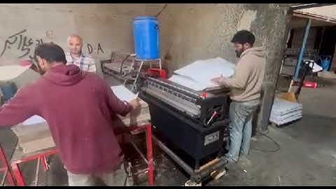 Cold type manual paper sheet glue gluing machine