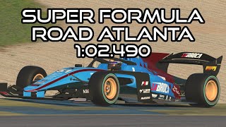 iRacing Super Formula (SF23) 24S1 - Week 6: Road Atlanta Hotlap