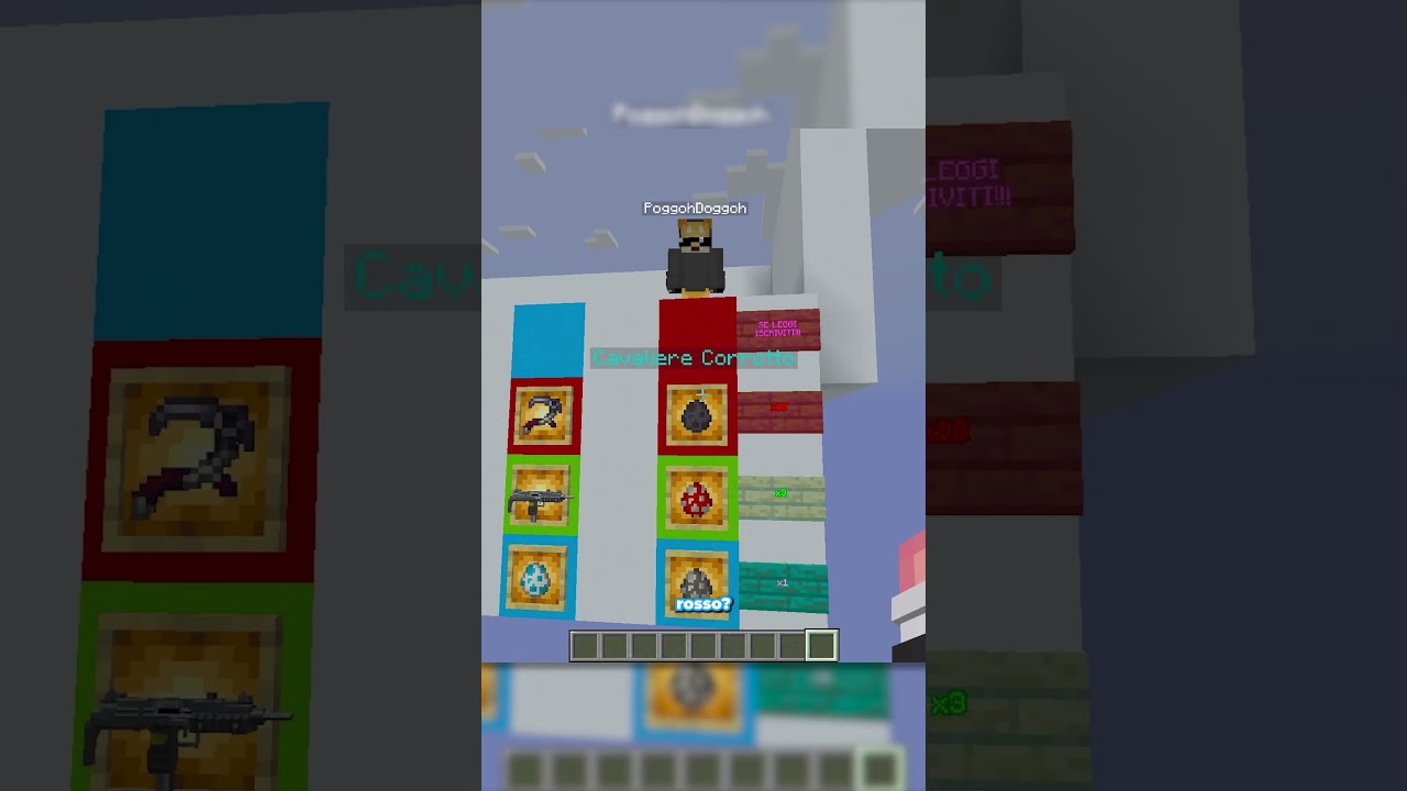 FAI LA SCELTA GIUSTA SU MINECRAFT?