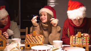 GINGERBREAD HOUSE CHALLENGE WITH EMMA!!!