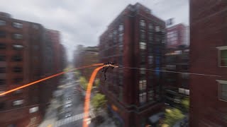 3 minutes and 54 seconds of Web-Swinging on Level 1 \& 0 Assist in Spider-Man 2….